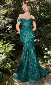 Emerald Andrea & Leo Long Formal Dress A1107