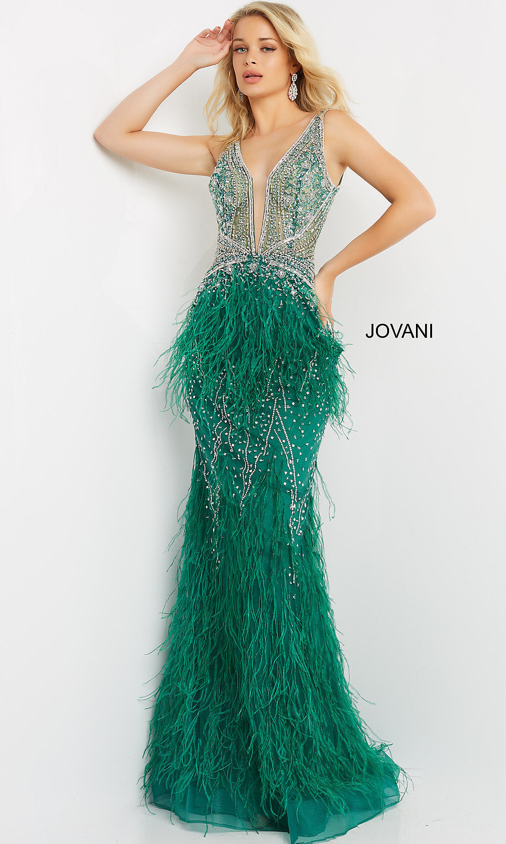 Emerald Jovani Dress