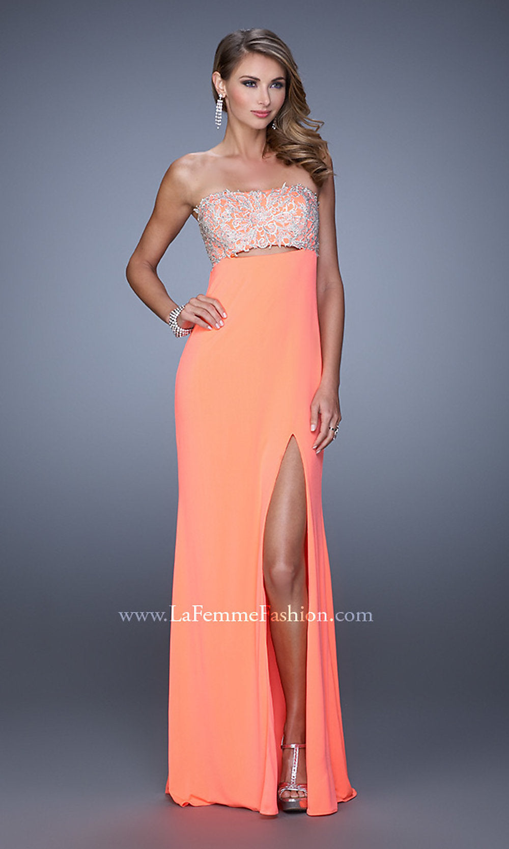 cheap la femme prom dresses